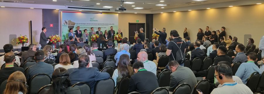 新朝陽赴巴西亮相ACE農(nóng)化展，公司生物技術(shù)和產(chǎn)品引發(fā)高度關(guān)注